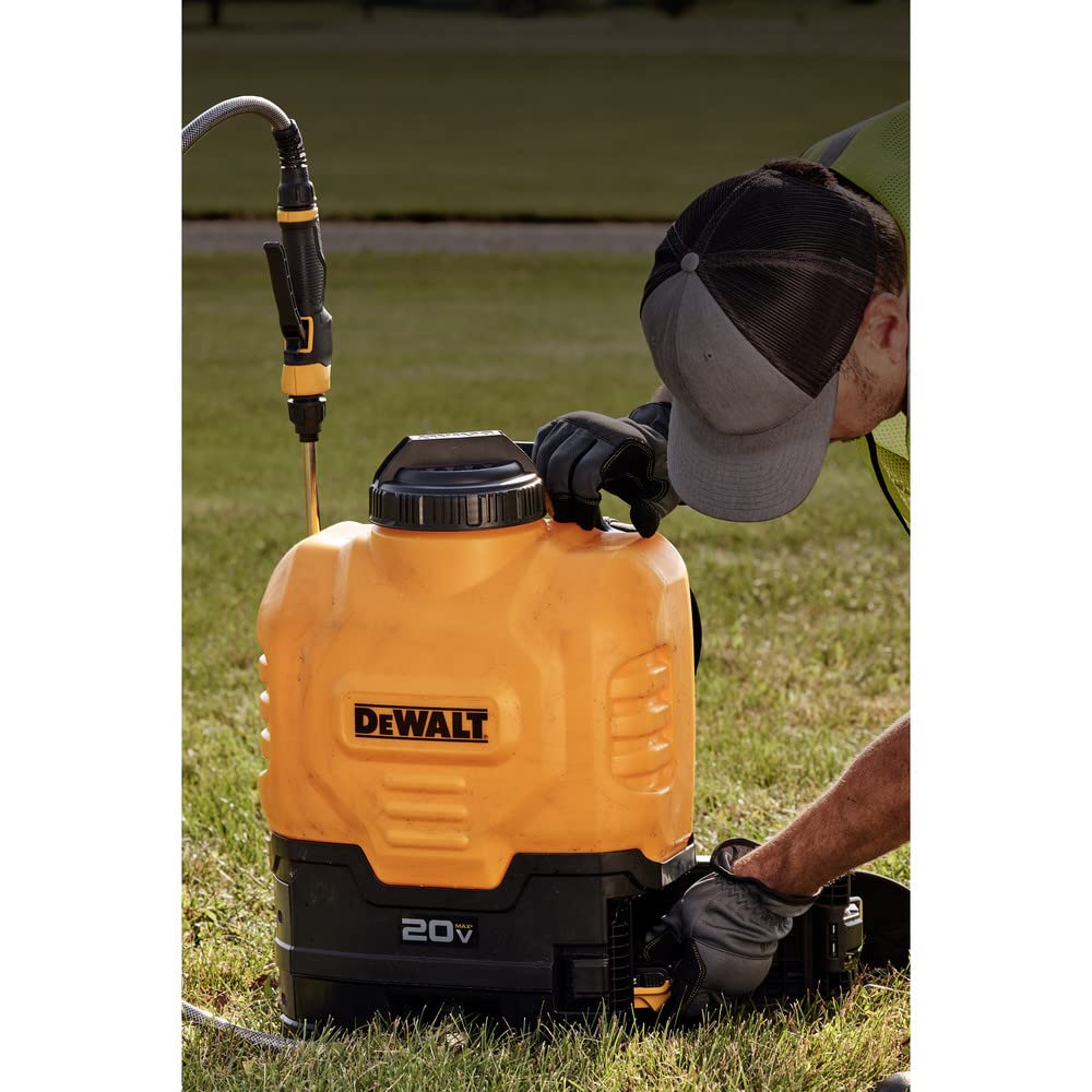 DEWALT Lithium-Ion Powered Battery Backpack Sprayer DXSP190681