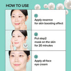 Buy now JMsolution Marine Luminous Pearl Deep Moisture 3 Step Skin Care Face Mask - Korean Skincare Facial Mask - boosting Brightening Moisturizing-10 Sheets for Dry Skin at indiglob india