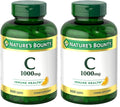 Buy now Nature's Bounty Vitamin C 1000mg, Supports Immune and Antioxidant Health, Vitamin C Supplement, 1 Per Day, 300 Vegetarian Caplets 300 Count (Pack of 2) at indiglob india