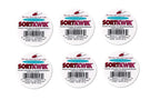LEE 10053 Sortkwik Fingertip Moisteners, 3/8 oz, Pink, Sold as 6 Pack
