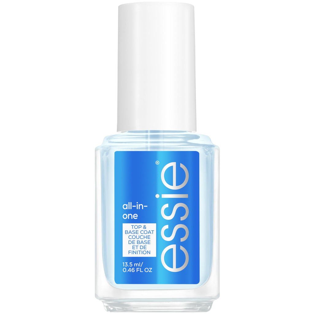 Buy now essie All-In-One Base Coat + Top Coat + Strengthener Nail Polish, 0.46 Ounces (Packaging May Vary) at indiglob india