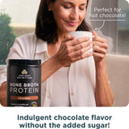 Buy now Ancient Nutrition Protein Powder Made from Real Bone Broth, Chocolate, 20g Protein Per Serving, 20 Serving Tub, Gluten Free Hydrolyzed Collagen Peptides Supplement, Great in Protein Shakes at indiglob india