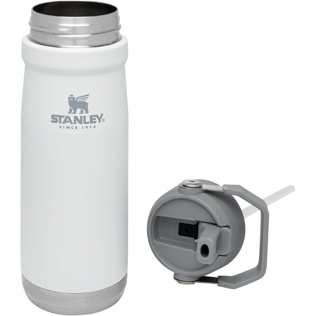 Buy now Stanley IceFlow Flip Straw Water Bottle 22 oz | Built-In Straw for Travel and Sports | Lightweight and Leak Resistant | Insulated Stainless Steel | BPA-Free | Polar at indiglob india