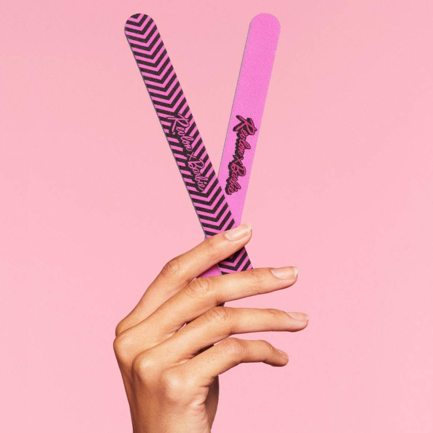 Buy now REVLON File On Nail Shaper, Limited Edition Live Boldly Collection, Pink 2 Count (Pack of 1) at indiglob india