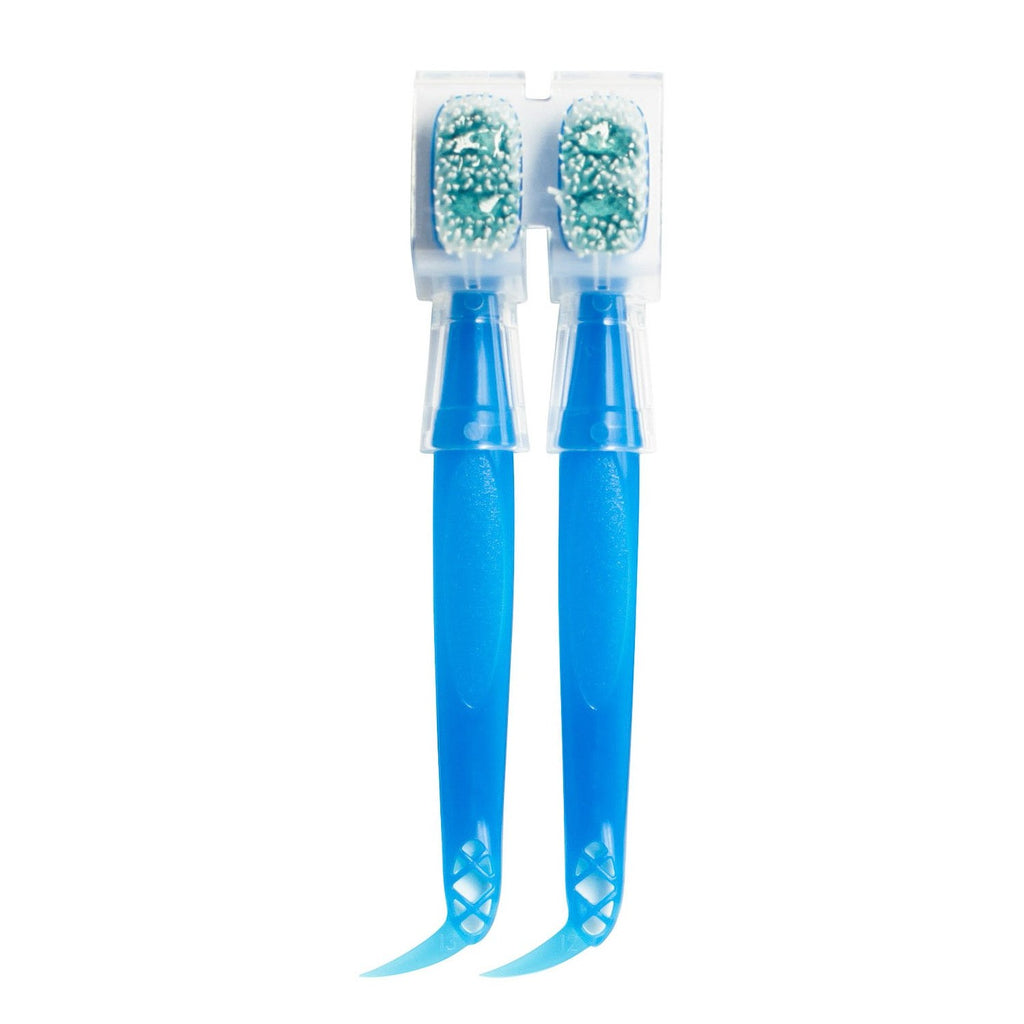 Crest Scope | Mini Brushes-Disposable Toothbrushes with Toothpaste and Pick for Work or Travel (12count, 6 Pack (12 Brushes))