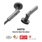 HOTO Cordless Electric Spin Scrubber, 6 Brush Heads, for Bathroom, Tile