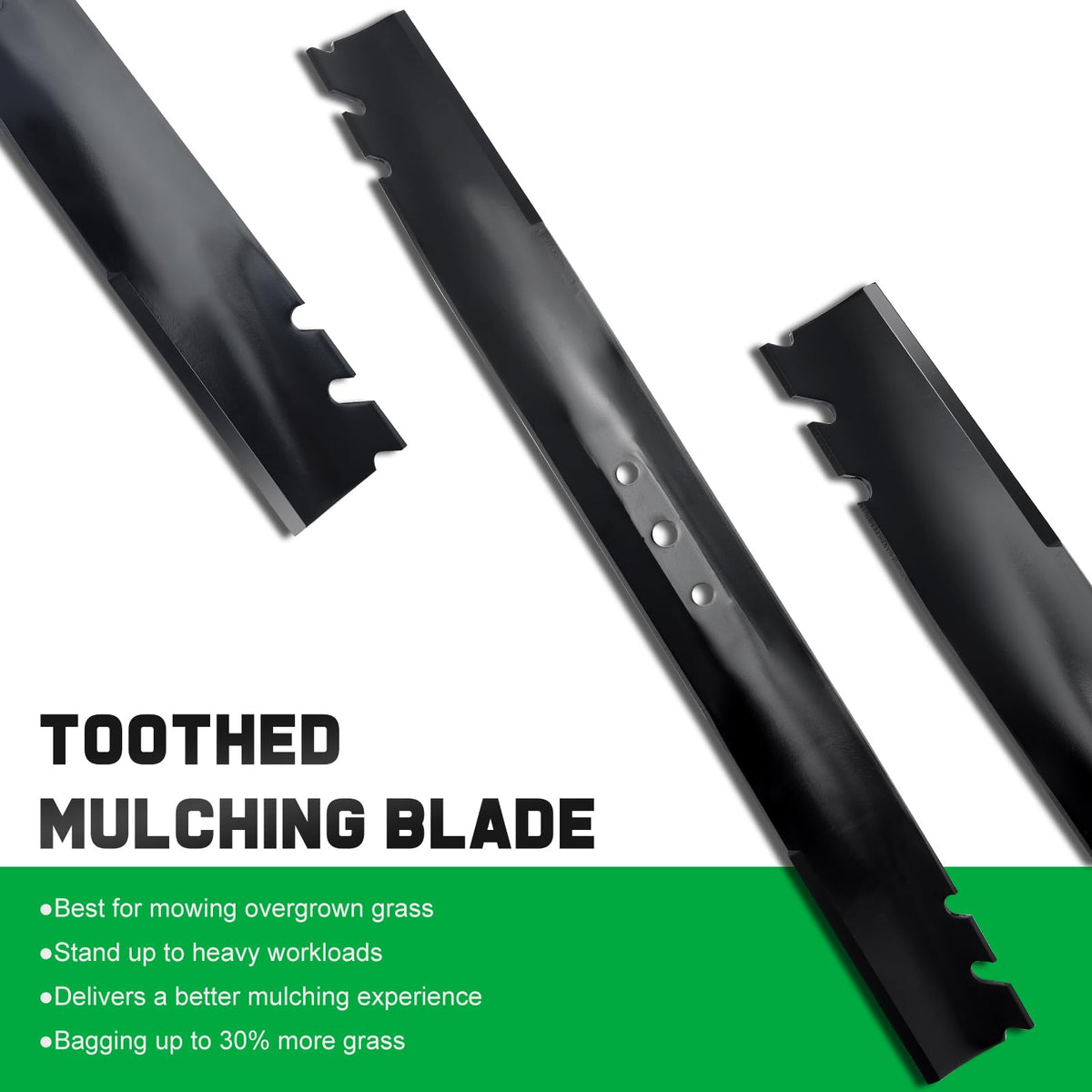 Grasscool 22 inch Deck Toro Recycler Lawn Mower Mulching Blades Replacement