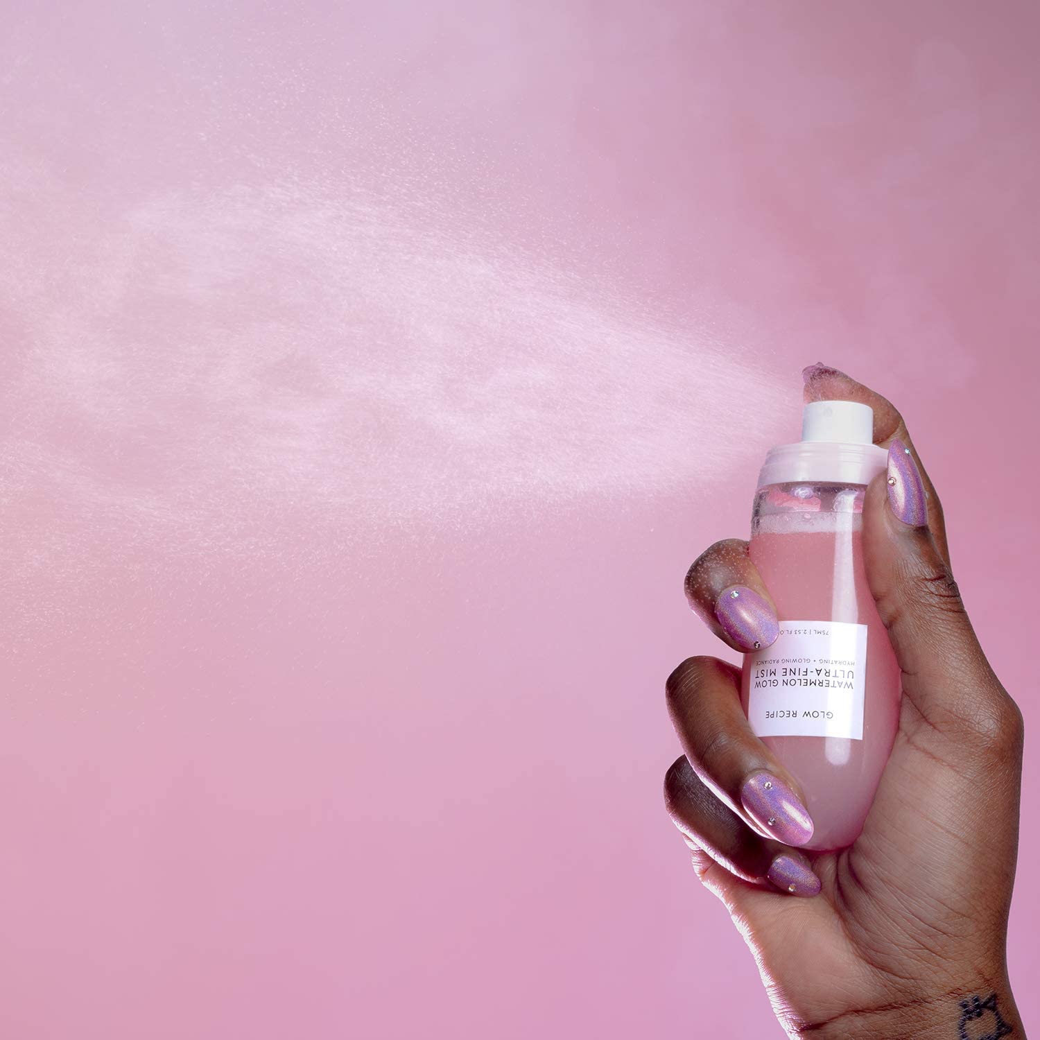 Buy now Glow Recipe Watermelon Glow Facial Spray + Hydrating Mist - Ultra-Fine Face Mist with Hyaluronic Acid + Hibiscus AHA to Refresh Dry Skin & Enhance Dewy Makeup - Suitable for All Skin Types (75ml) at indiglob india