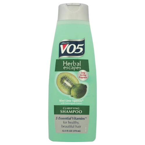 Buy now Alberto VO5 Herbal Escapes Kiwi Lime Squeeze Clarifying Shampoo for Unisex, 12.5 Ounce at indiglob india