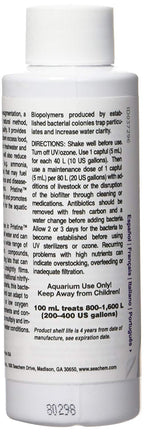 Seachem Pristine Natural Waste Management - Organic Sludge and Detritus Eliminator 100ml/3.4oz