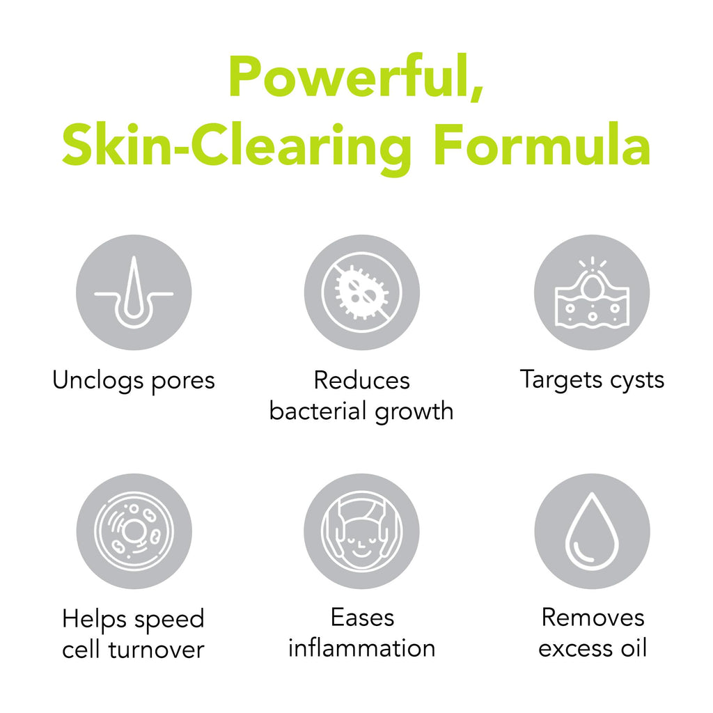 humane Benzoyl Peroxide Acne Body Wash - Non-Foaming - 10% Maximum-Strength | Vegan & Cruelty-Free Face, Skin, Butt, & Back Acne Treatment - Dermatologist-Tested Acne Face Wash Cleanser - 16 Fl Oz