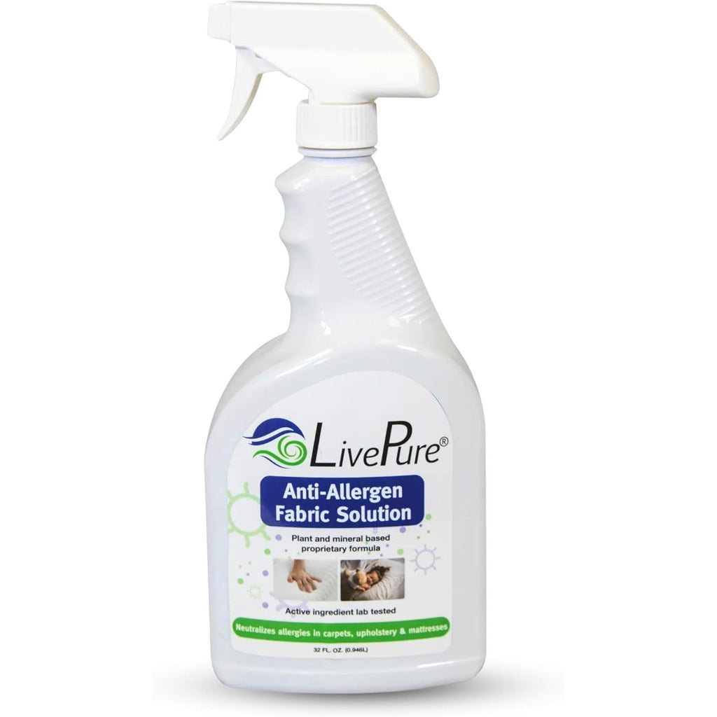 Buy now LivePure Anti-Allergen 32 OZ Fabric Spray for Household Surfaces 32 Fl Oz (Pack of 1) at indiglob india