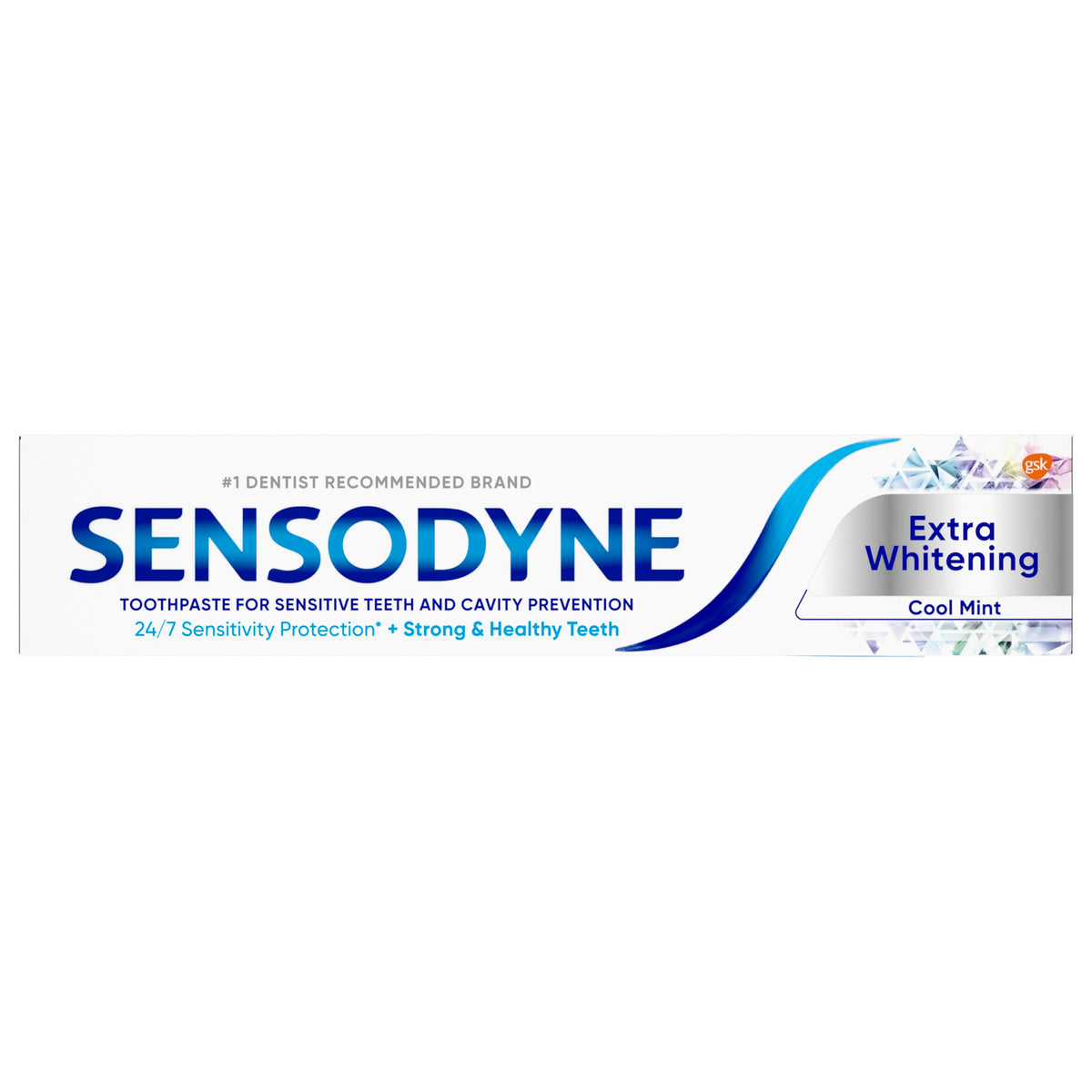 Sensodyne Extra Whitening Cool Mint Toothpaste - 4 Ounces, Pack of 4