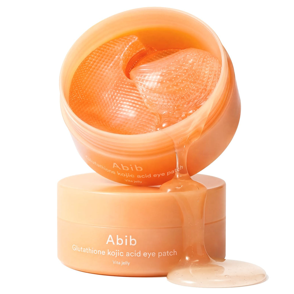 Abib Vegan Collagen Eye Patches for Wrinkles & Fine Line with Jericho Rose Jelly & Peptides, 60 Count, Korean Skin Care