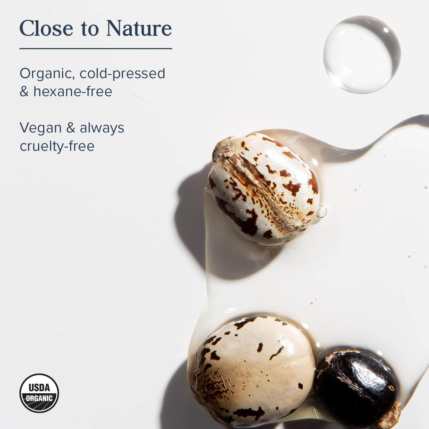 Buy now HERITAGE STORE Organic Castor Oil - Glass Bottle - Nourishing Treatment for Hair and Skin - Eyelash Serum for Eyelashes, Brows, Castor Oil Packs - Cold Pressed, Hexane Free, Vegan 16oz at indiglob india