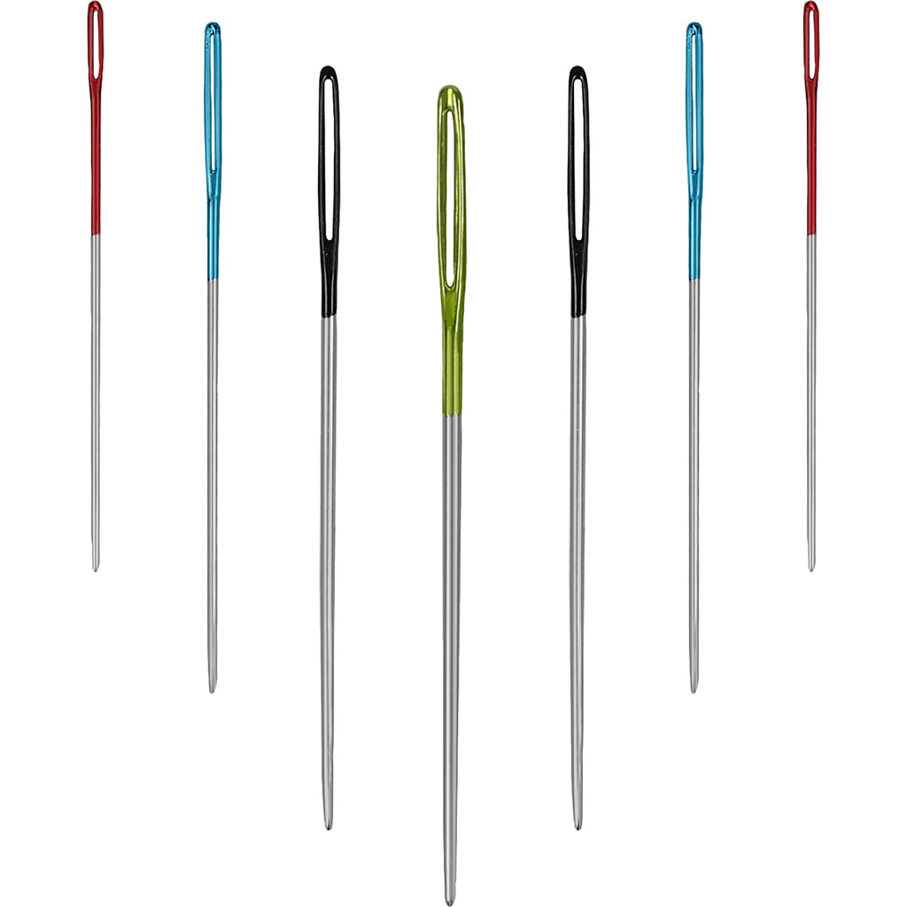 Buy now SINGER Tapestry Needles in Dial Compact, Assorted Sized Sewing Needles, Sizes 22, 24, 26, 28, Set of 24 at indiglob india