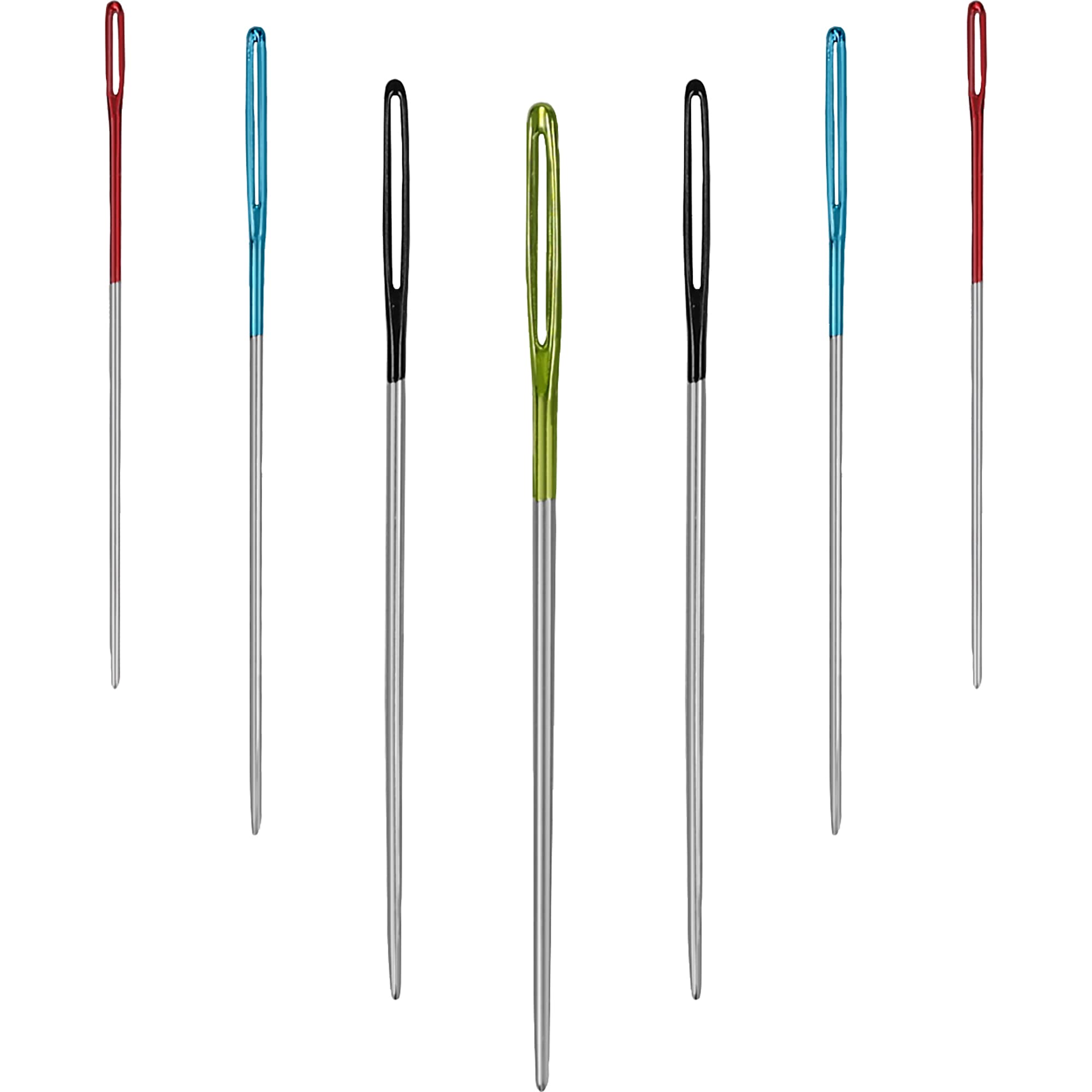 Buy now SINGER Tapestry Needles in Dial Compact, Assorted Sized Sewing Needles, Sizes 22, 24, 26, 28, Set of 24 at indiglob india