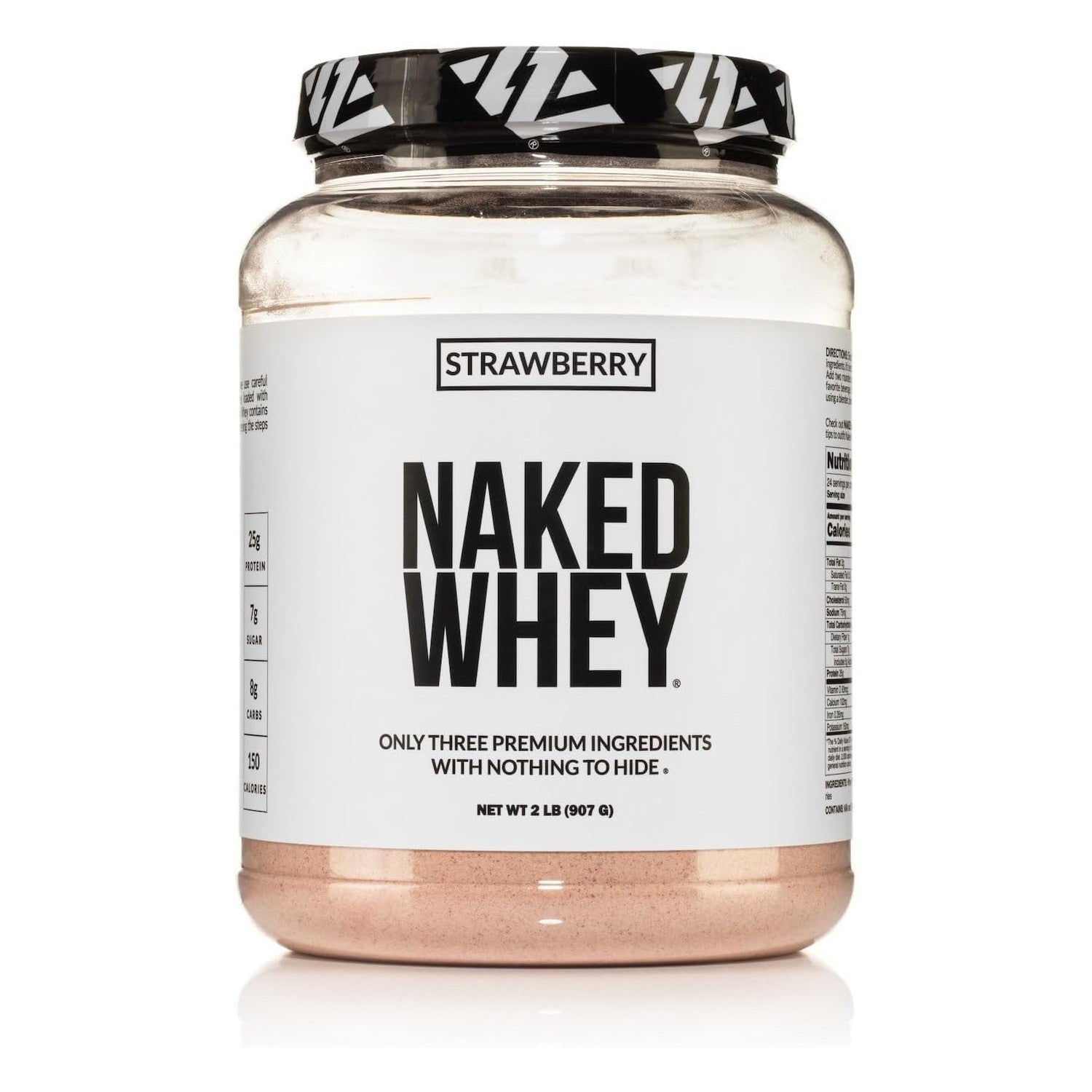 Buy now NAKED Whey 2LB 100% Grass Fed Whey Protein Powder - Only 1 Ingredient, Unflavored Whey Protein, Undenatured, Gluten Free, Soy Free, No GMOs, No Preservatives Strawberry 2 Pound (Pack of 1) at indiglob india