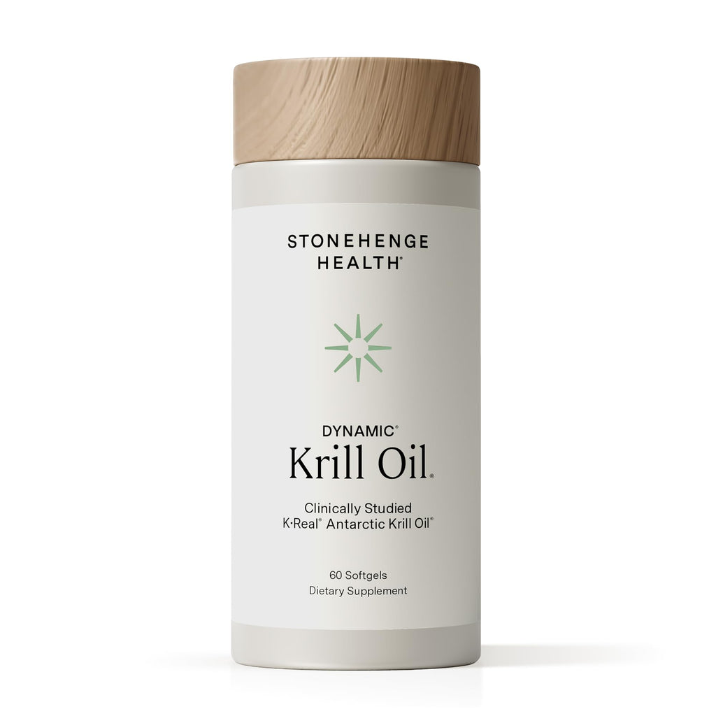 Stonehenge Health Dynamic Krill Oil | Triple Strength Omega-3 1600mg - 60ct