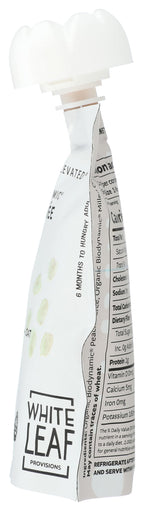 White Leaf Provisions, Baby Food Peach Oat Organic, 3.17 Ounce