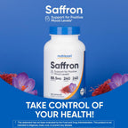 Nutricost Saffron Extract 88.5mg, 240 Capsules - Veggie Caps, Non-GMO, Gluten Free (Pack of 2)