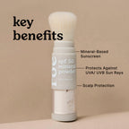Roe Wellness- SPF 50 Powder Sunscreen Mineral-Based, Non-Toxic Brush-on For Kids, Adults & Babies | For Scalp, Face & Body (Reef Safe)