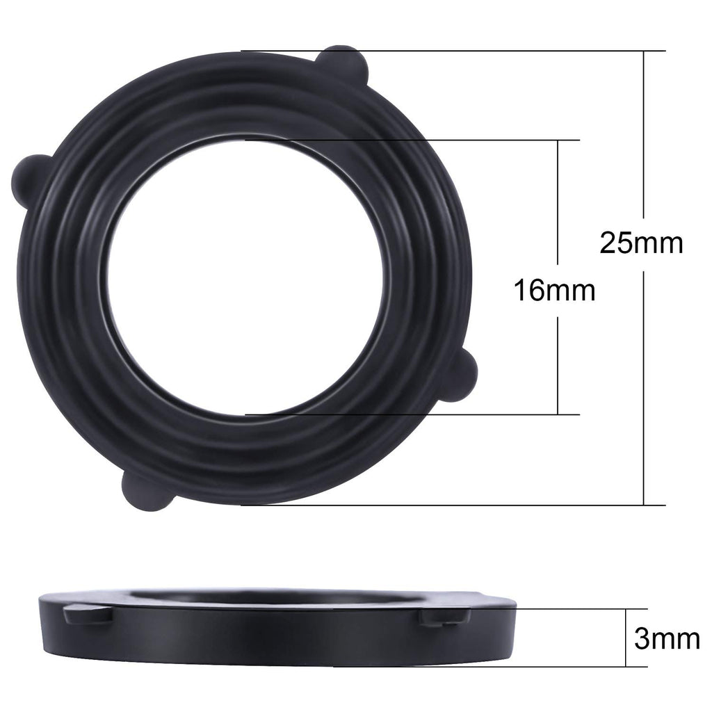 Tatuo 20 Pack Garden Hose Washers Rubber O Ring Seals for Fittings Faucet
