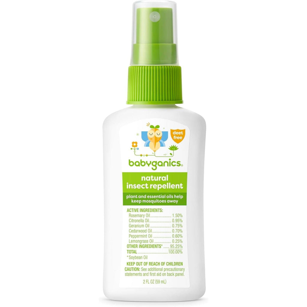 Buy now Babyganics Insect Spray, 2oz, 1 pack, Made with Plant and Essential Oils, Packaging May Vary at indiglob india