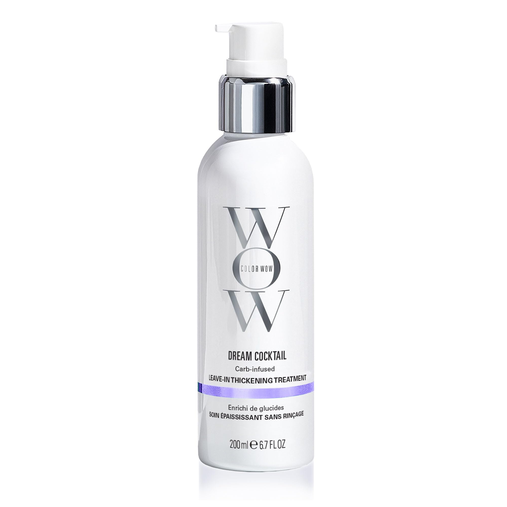 COLOR WOW Dream Cocktail Carb – Carb Infused Thickening Leave-In Treatment | Carb-infused leave-in treatment for thin, flat, limp hair. Transforms strands to thick and full with heat protection.