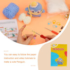 Buy now UzecPk Beginner Crochet Kit, Crochet Animal Kit with Yarn, Complete Crochet Kit for Adults and Kids Craft with Instruction and Video Tutorials at indiglob india