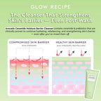 Buy now Glow Recipe Avocado Ceramide Facial Cleanser for Dry Skin - Hydrating Gel to Foaming Face Wash for Women & Men - Gentle Moisture Barrier Repair with Hyaluronic Acid & Colloidal Oatmeal, 150ml at indiglob india