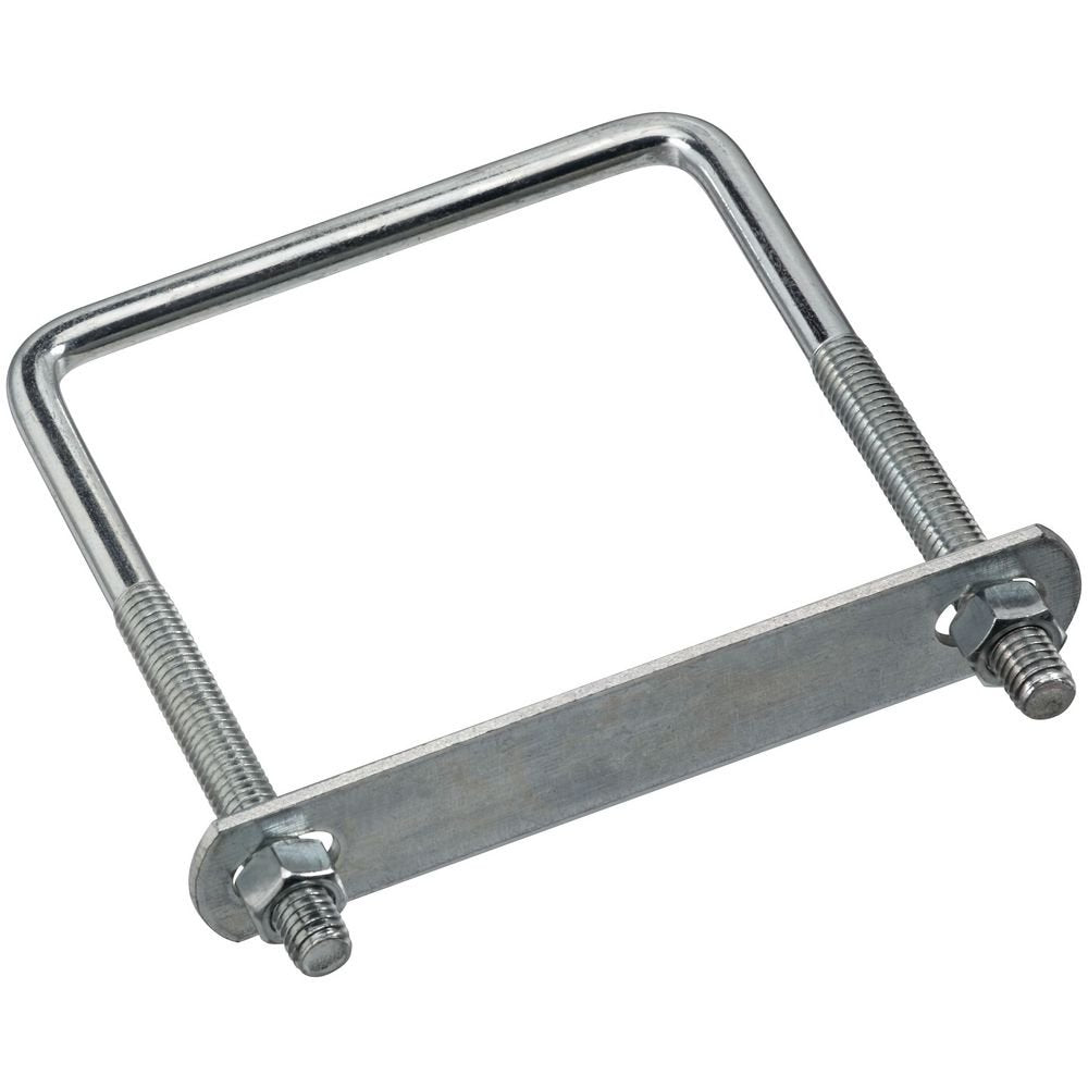 Buy now National Hardware N222-398 2192BC Square U Bolt in Zinc plated #675-3 8"x4"x5" Zinc Plated at indiglob india