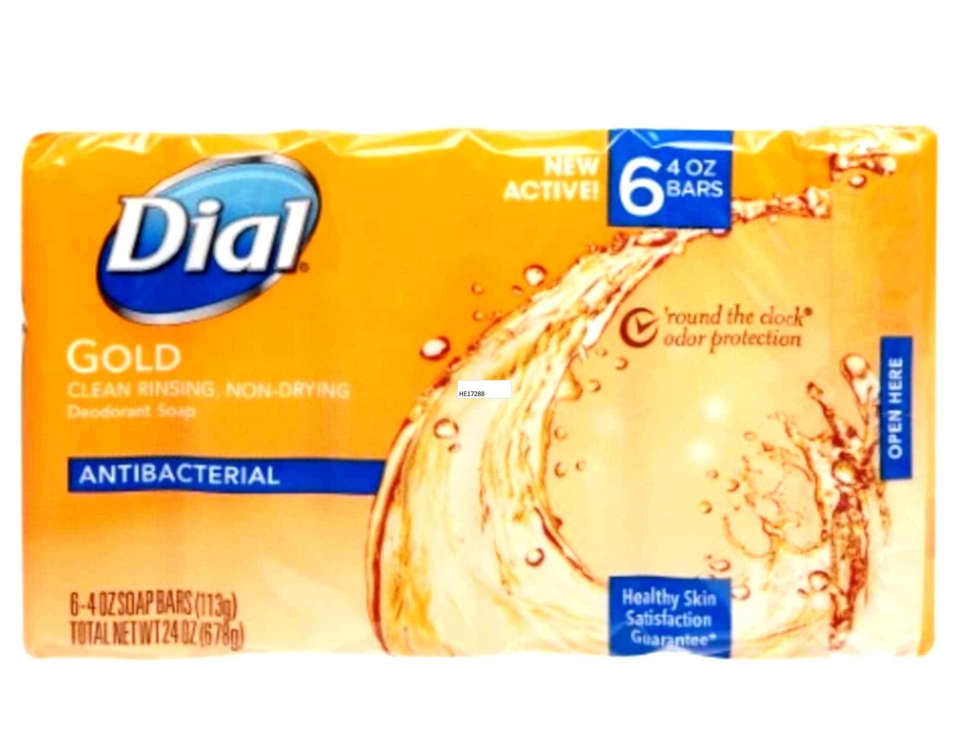 Buy now Dial Antibacterial Soap Bar, Gold, 6 Count (Pack of 2) at indiglob india