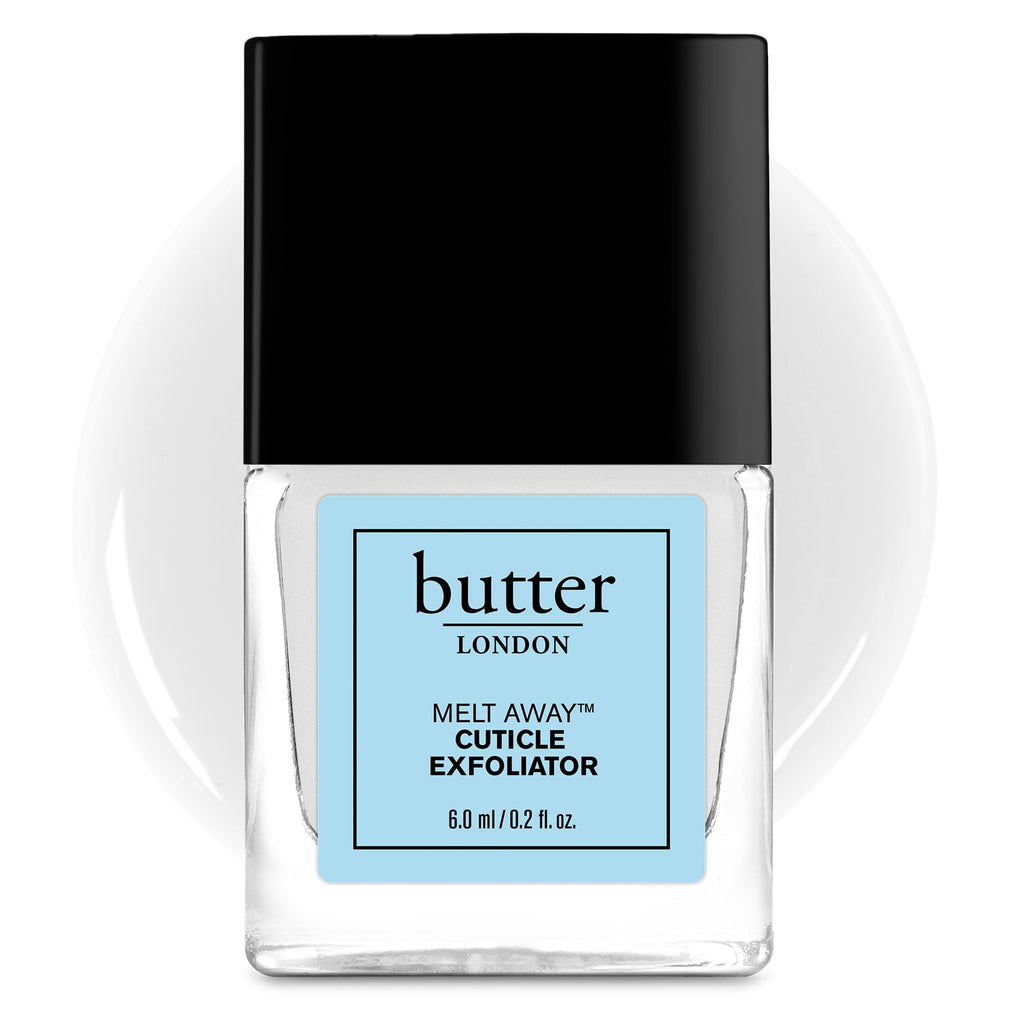 butter LONDON Cuticle Remover Liquid, Melt Away, Manicure and Pedicure Prep