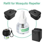 Mosquito Repellent Refills for Outdoor Indoor, Includes 2-Pack 280 Hr Repellent Refill with 20’ Mosquito Protection Zone, Highly Effective, Long Lasting, DEET-Free, No Spray