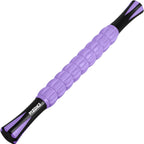 Buy now Muscle Roller Massage Roller Stick- Deep Tissue Fascia Blaster for Myofascial Pain Relief, Lymphatic Drainage & Body Sculpting, Handheld Physical Therapy & Recovery Tool (Black White-24 inch) at indiglob india