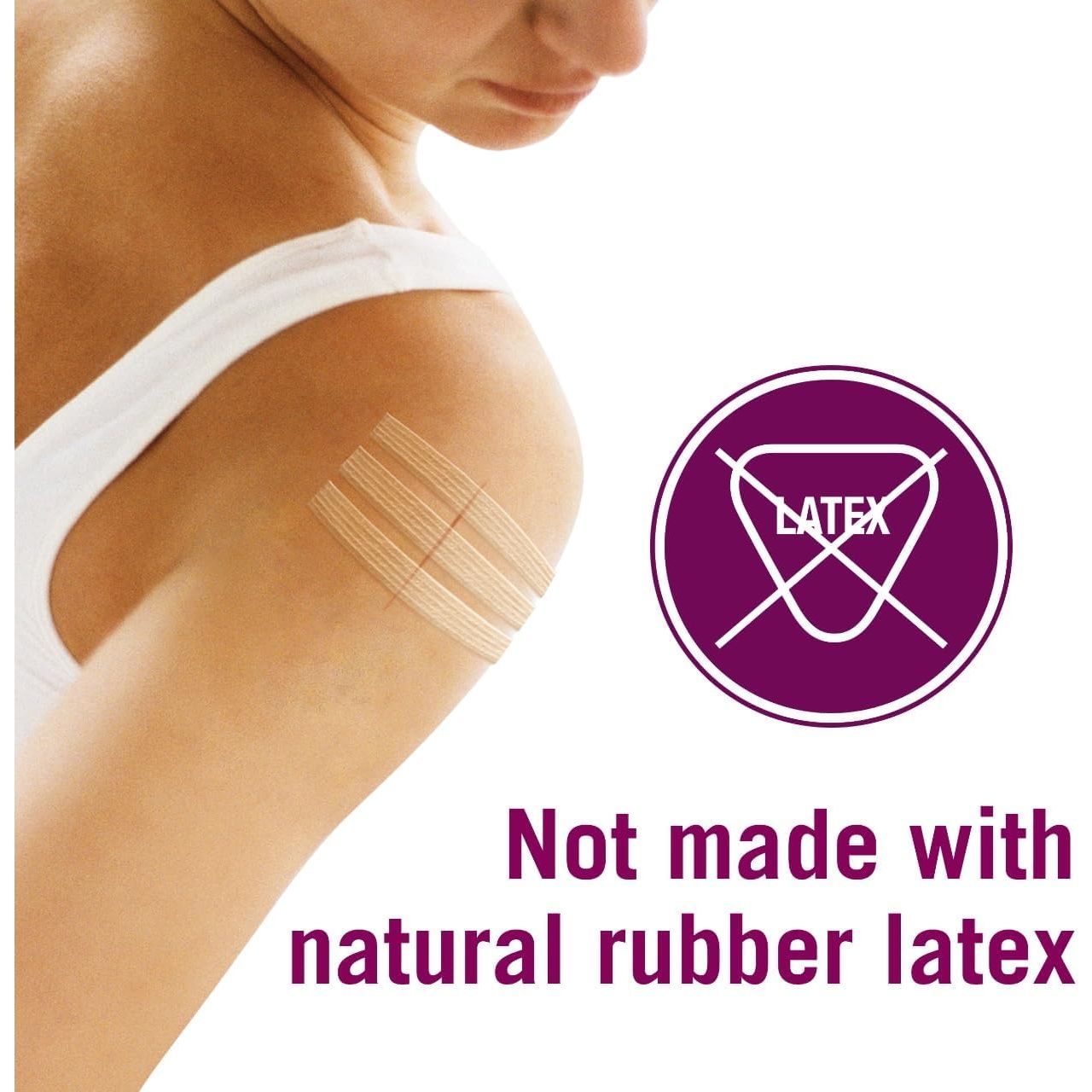 Buy now Nexcare Steri-Strip Wound Closure, Breathable Strips Hold Small Wounds Firmly Closed, Great After Sutures or Staples - 30 Wound Closures at indiglob india