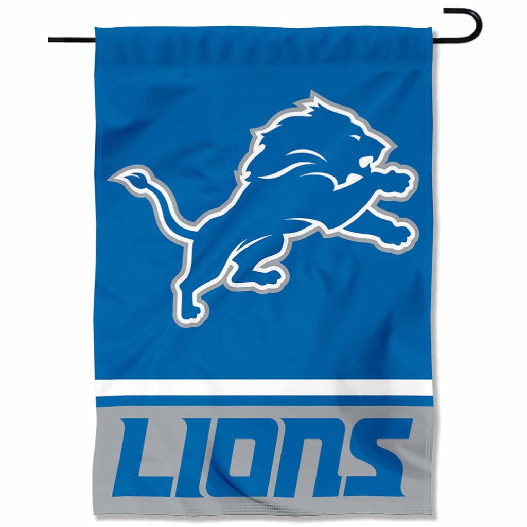 Detroit Lions Double Sided Garden Flag