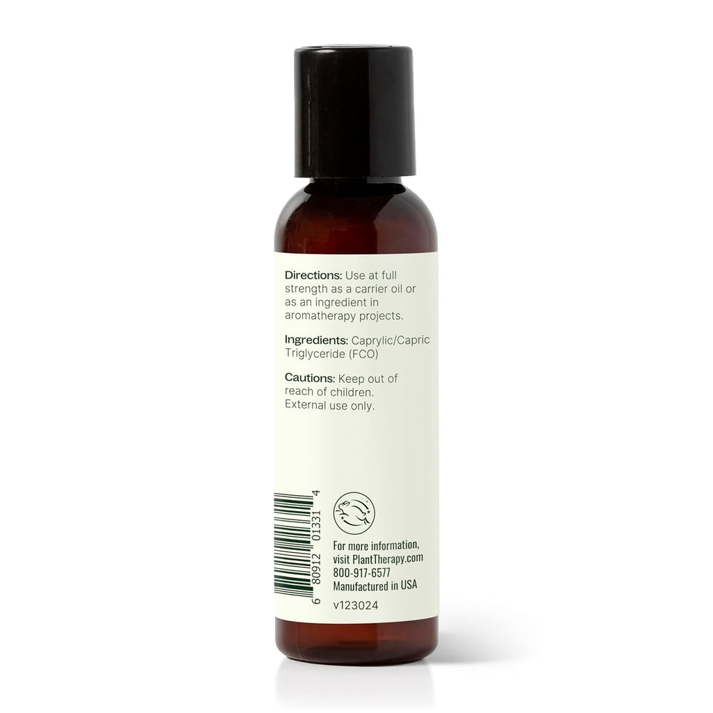 Buy now Plant Therapy Fractionated Coconut Oil for Skin, Hair, Body, Diluted Essential Oils, 100% Pure, Natural Moisturizer, Massage & Aromatherapy Liquid Carrier Oil 2 oz at indiglob india