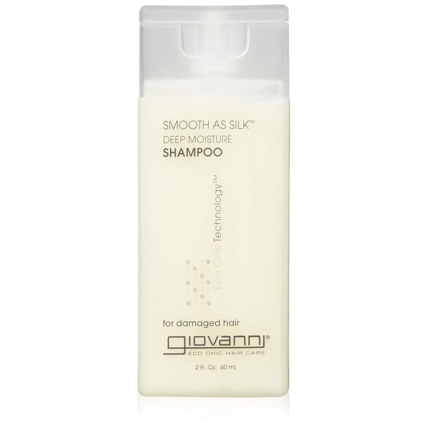 Buy now GIOVANNI Eco Chic Smooth as Silk Deep Moisture Shampoo - Apple + Aloe Extracts, Calms Frizz, Detangles, Wash & Go, Lauryl & Laureth Sulfate Free, Paraben Free, Color Safe - 8.5 oz 2 Fl Oz (Pack of 1) at indiglob india
