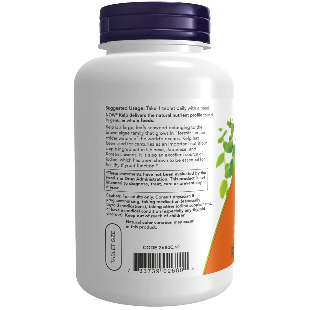 Buy now Now Foods Kelp, 150mcg of Natural Iodine, 200 Tablets at indiglob india