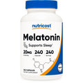 Nutricost Melatonin 20mg, 240 Capsules, Non-GMO & Gluten Free