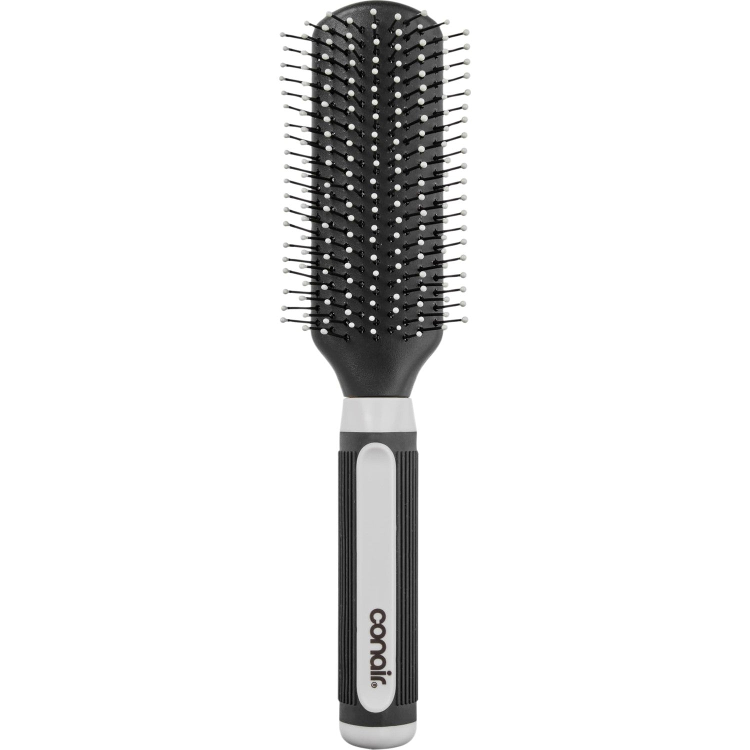 Conair Salon Results Detangling Hairbrush Set, 3-Pack Brushes for Men and Women, All Hair Types and Lengths with Nylon Bristles