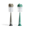 Buy now Munchkin Sponge Bottle Brush, Grey/Sage, 2 Count (Pack of 1) Bottle Brush, Grey Sage at indiglob india
