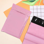 10 x 13.6inch Pink Poly Mailer Bags with Self Adhesive Strip,30 Pcs