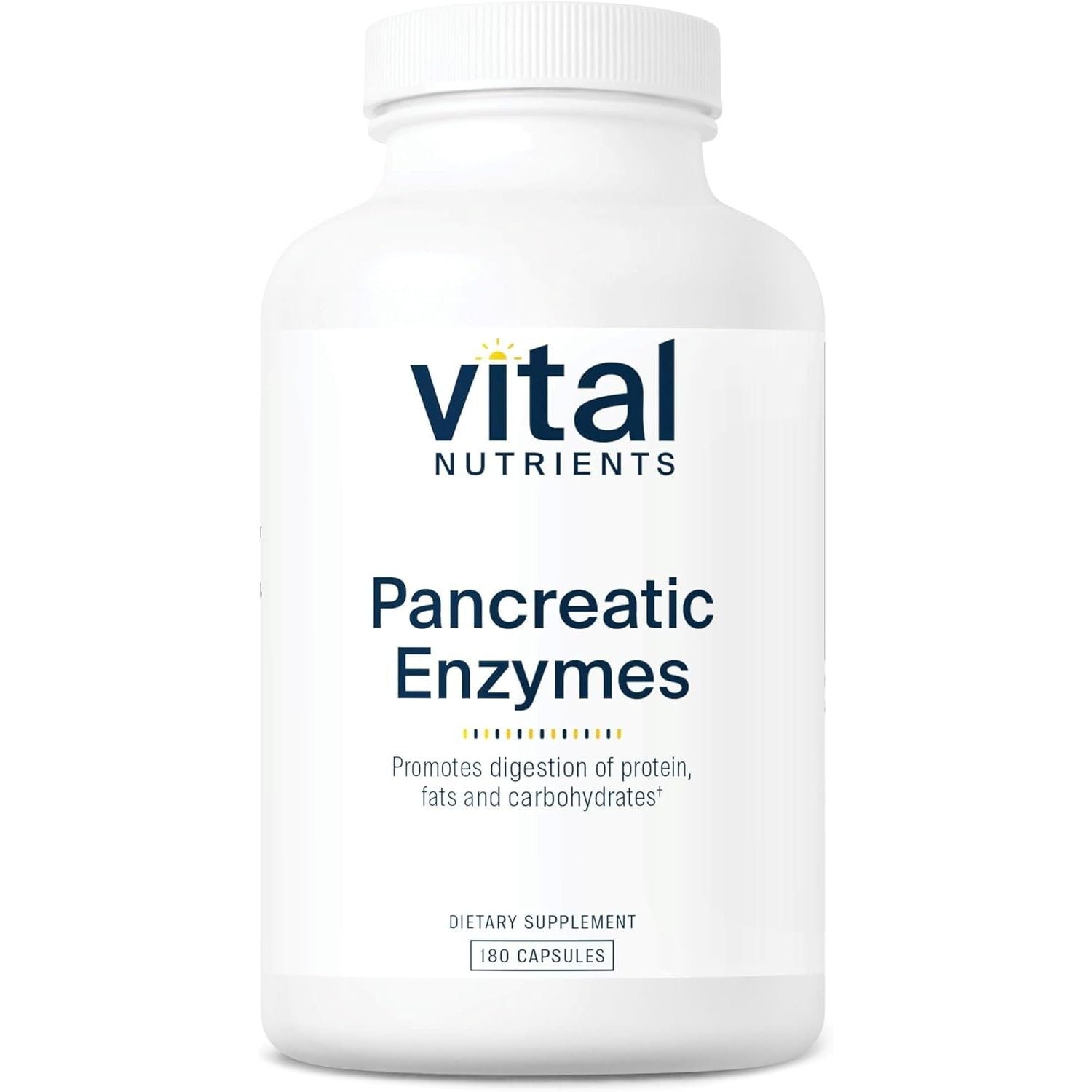 Buy now Vital Nutrients Pancreatic Enzymes 1000mg (Full Strength) | Pancreatin Digestion Supplement with Protease, Amylase & Lipase | Digestive Enzymes | Gluten, Dairy, and Soy Free | 90 Capsules 180 Count (Pack of 1) at indiglob india