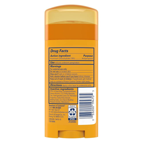 Buy now Arm & Hammer Ultramax Invisible Solid Powder Fresh Antiperspirant & Deodorant-2.6 oz at indiglob india