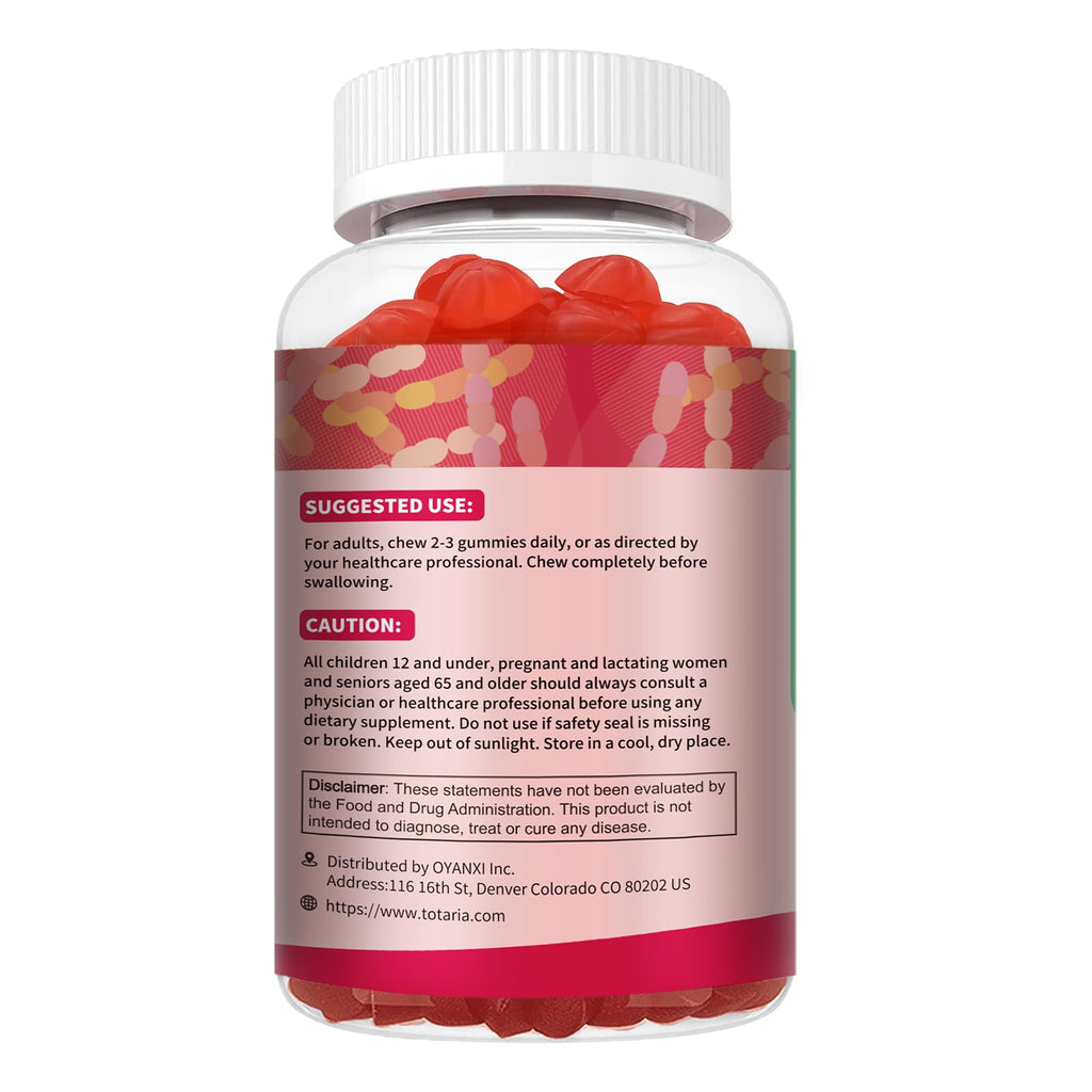 9-in-1 Sugar-free Probiotic Fiber Gummies for Adults Teens, Apple 2 Bottles | Fiber Supplement w/ Psyllium Husk, Bacillus Coagulans, FOS, Inulin, Apple Cider Vinegar for Digestion & Gut, Vegan