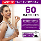 VITBOOST Biotin with Hyaluronic Acid, Collagen and Keratin - 60Ct, 25000mcg | Hair Growth Vitamins for Men and Women - Nails and Skin, USA Made - Third Party Tested, B1, B2, B3, B6, B7 Complex