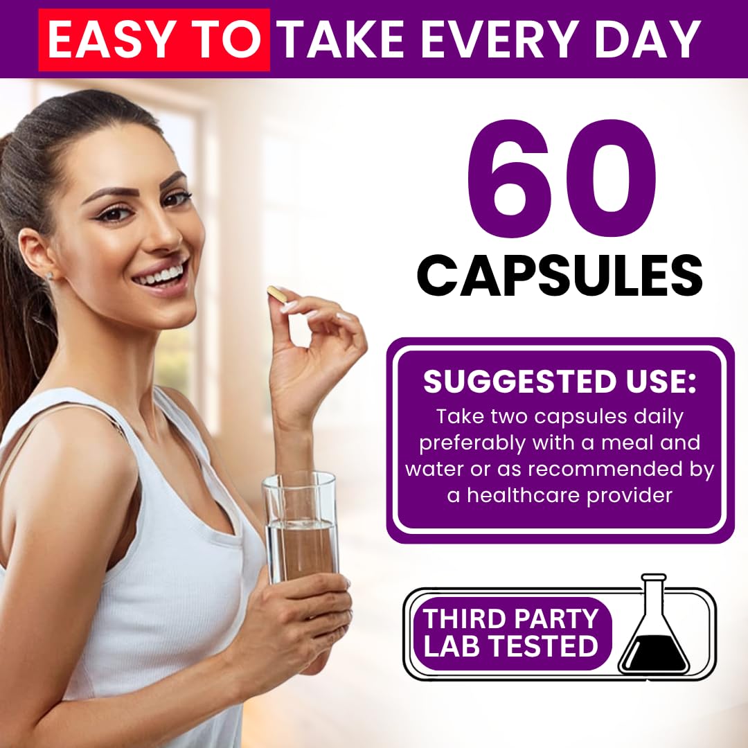 VITBOOST Biotin with Hyaluronic Acid, Collagen and Keratin - 60Ct, 25000mcg | Hair Growth Vitamins for Men and Women - Nails and Skin, USA Made - Third Party Tested, B1, B2, B3, B6, B7 Complex